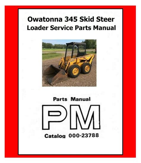 owatonna 345 skid steer parts manual|owatonna manual.